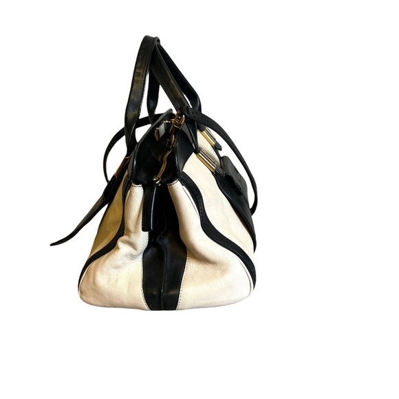 CHLOE Bicolor Alice Medium Satchel with Strap - Picture 3 of 9